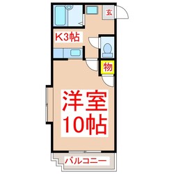 コンフォール上本町の物件間取画像